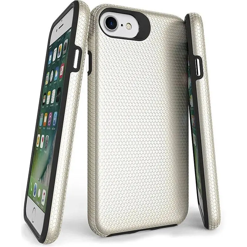 Чохол-накладка Toto Triangle TPU+PC Case Apple iPhone 7/8/SE 2020 Gold - фото 7