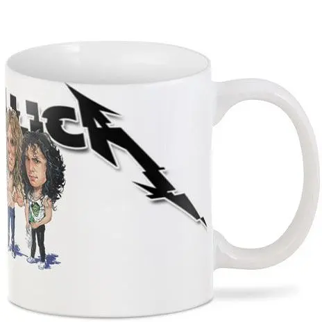 Кухоль GeekLand Metallica Металіка CP 03.318 330 мл білий - фото 2
