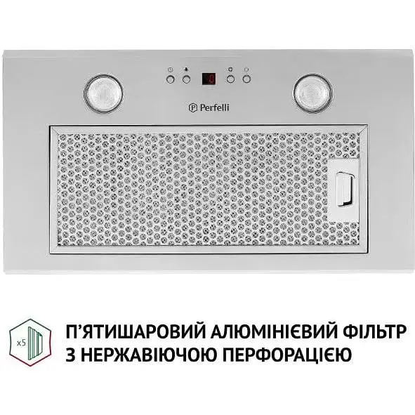 Витяжка Perfelli Biet R 5854 I 1200 LED - фото 5