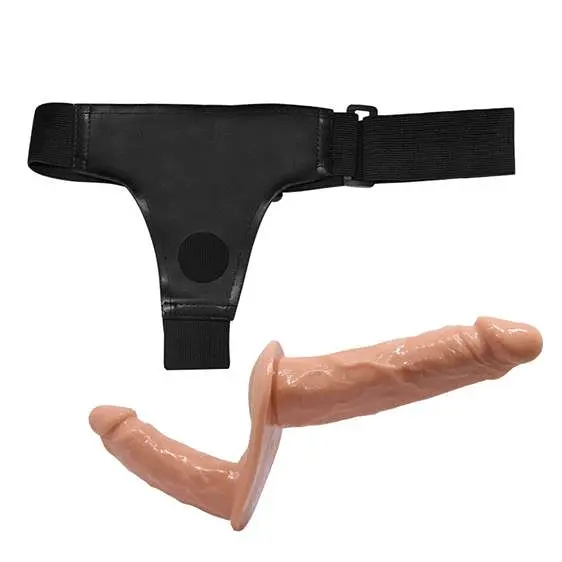 Страпон - Ultra Double Dildos Strap On 5.3" - фото 5
