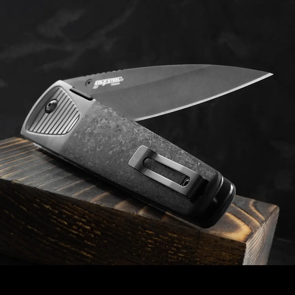 Нож Cold Steel Caledonian Edge Black - фото 6