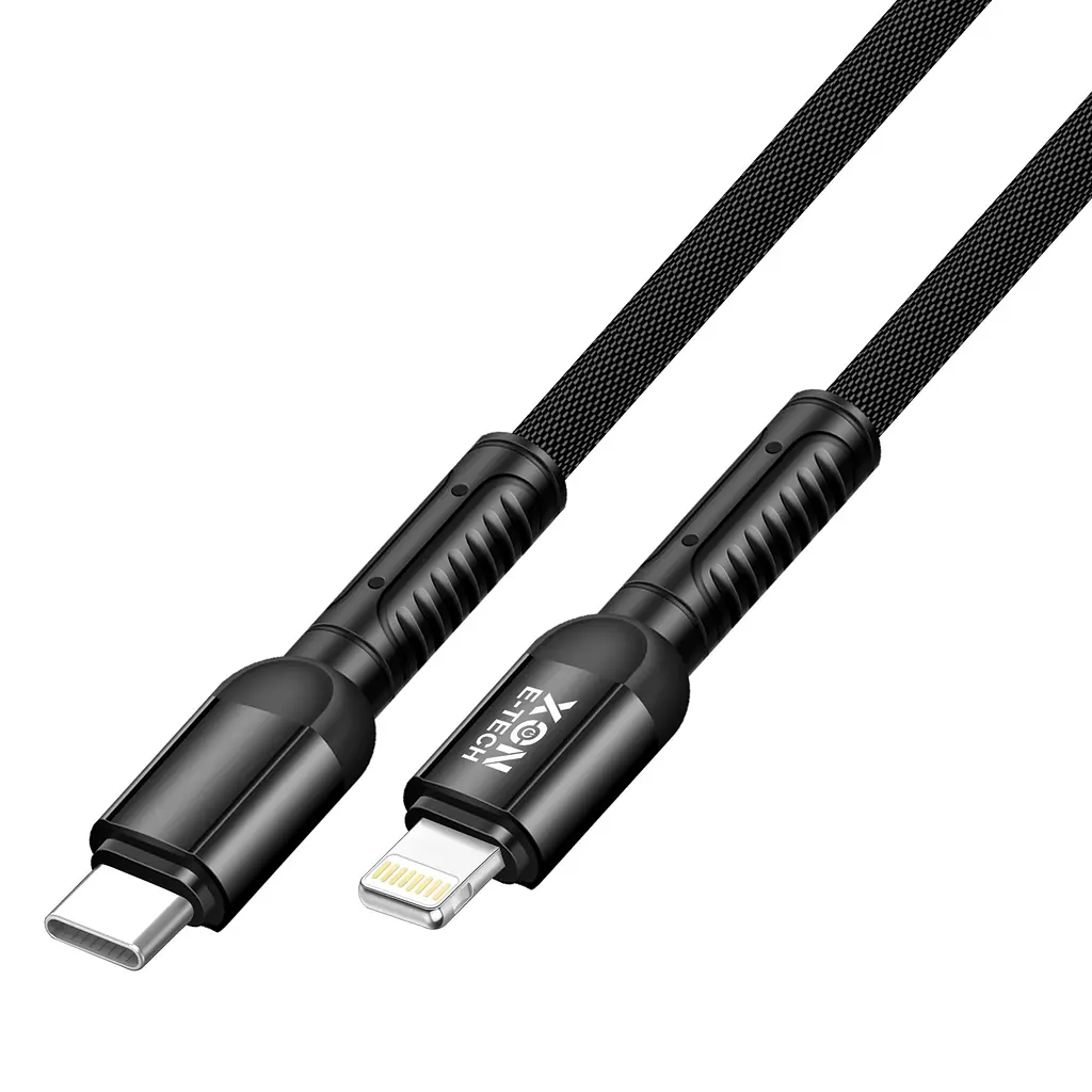 Кабель XON SmartCable Type-C - Lightning PD 20W 1м UniLink (SU20CL2W1B 3579) Чорний - фото 2