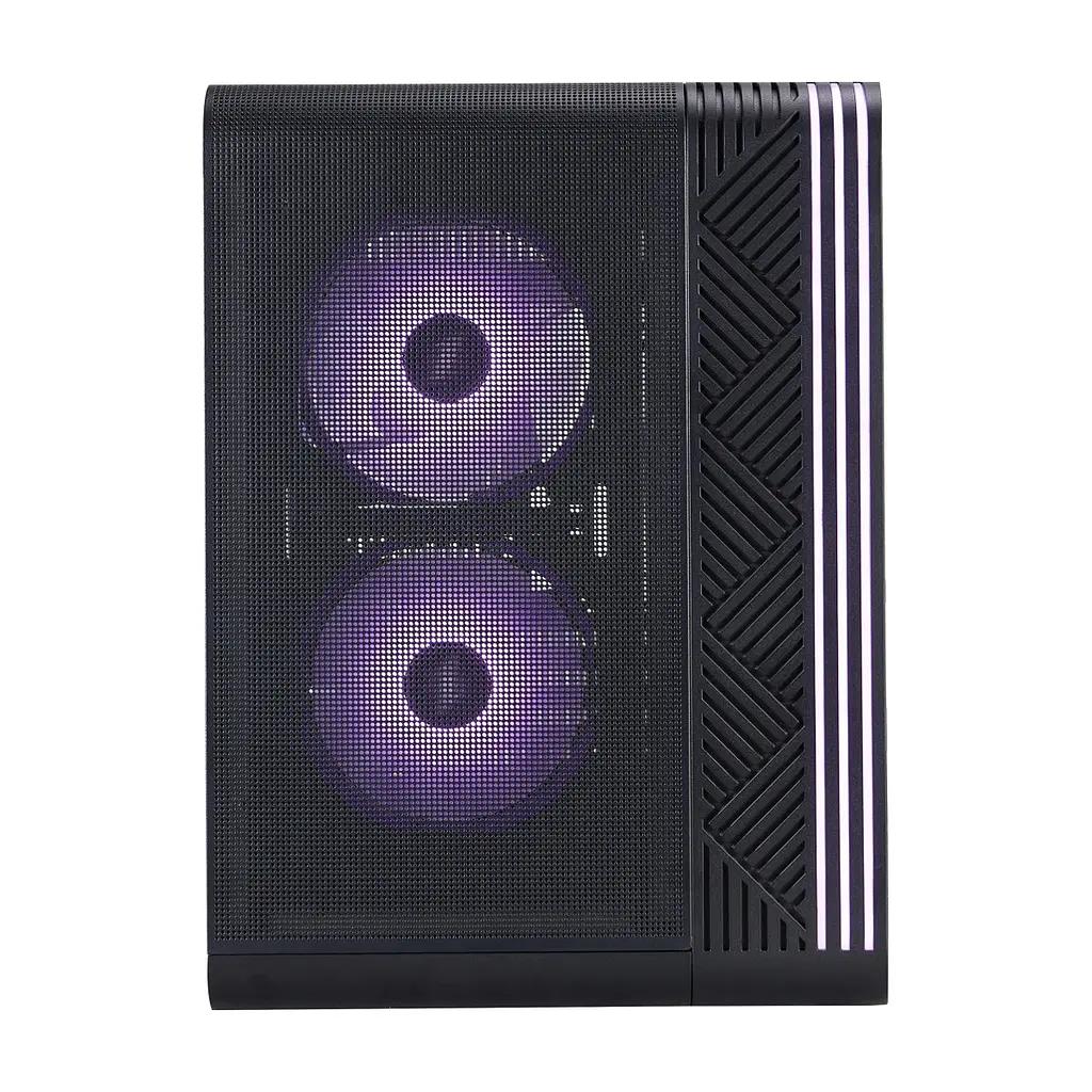 Корпус для ПК 1stPlayer VT5-BK-3F7 Black (VT5-BK-3F7) - фото 3