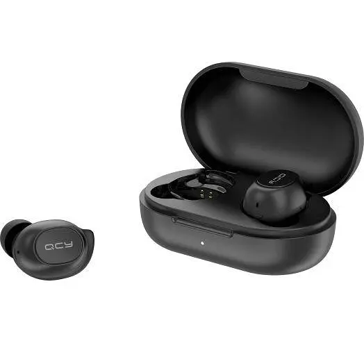 Бездротові навушники QCY T9 TWS Earphone Black - фото 3