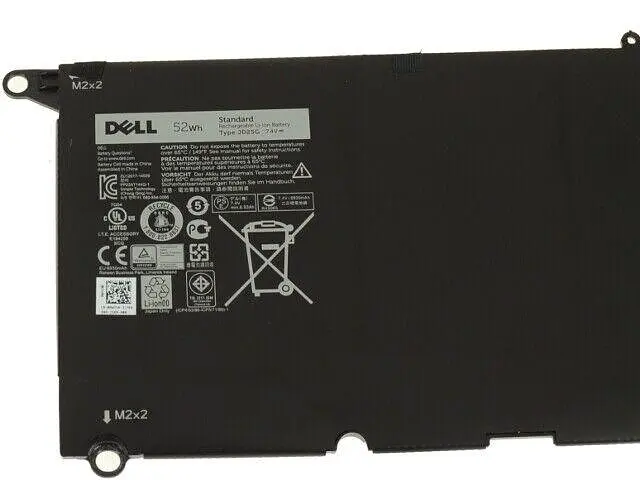 Акумулятор для ноутбука Dell XPS 13 9343 9350 8350 (JD25G 7.4V 52Wh 6930 mAh) - фото 3