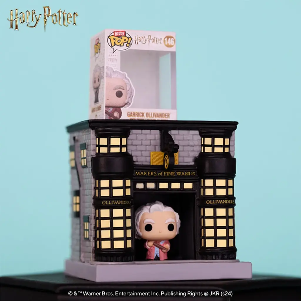 Фігурка Funko Pop набір Bitty Pop! Town серії Гаррі Поттер - Олівандер і крамниця чарівних паличок (83627) - фото 7