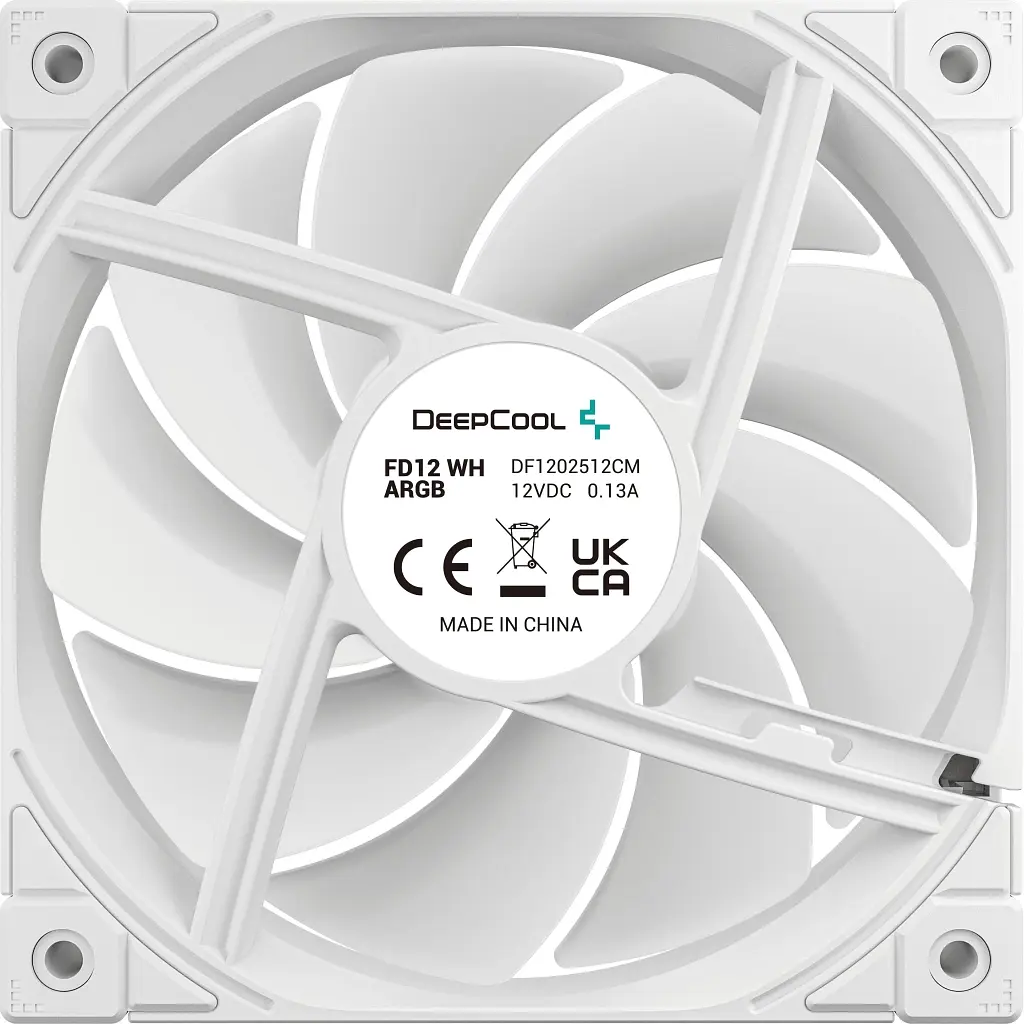 Кулер до корпусу Deepcool FD12 ARGB WH (R-FD12-WHAPN1-G) - фото 7
