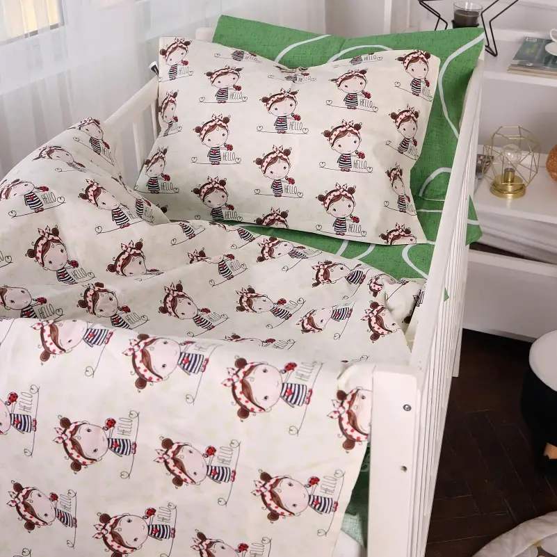 Пододеяльник MirSon Бязь Kids Time 20-0031 Ladybug 160х220 см (2200009638497) - фото 7
