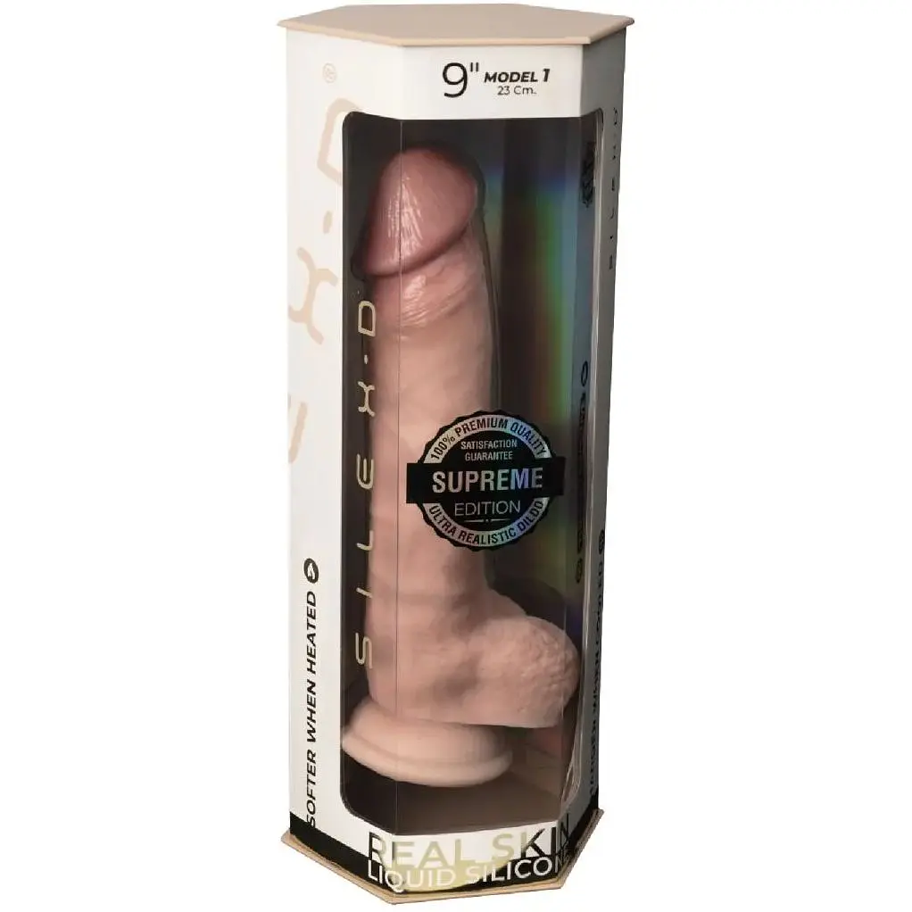Фалоімітатор SilexD Tomas Premium Real Skin Flesh (9in MODEL 1) - фото 7