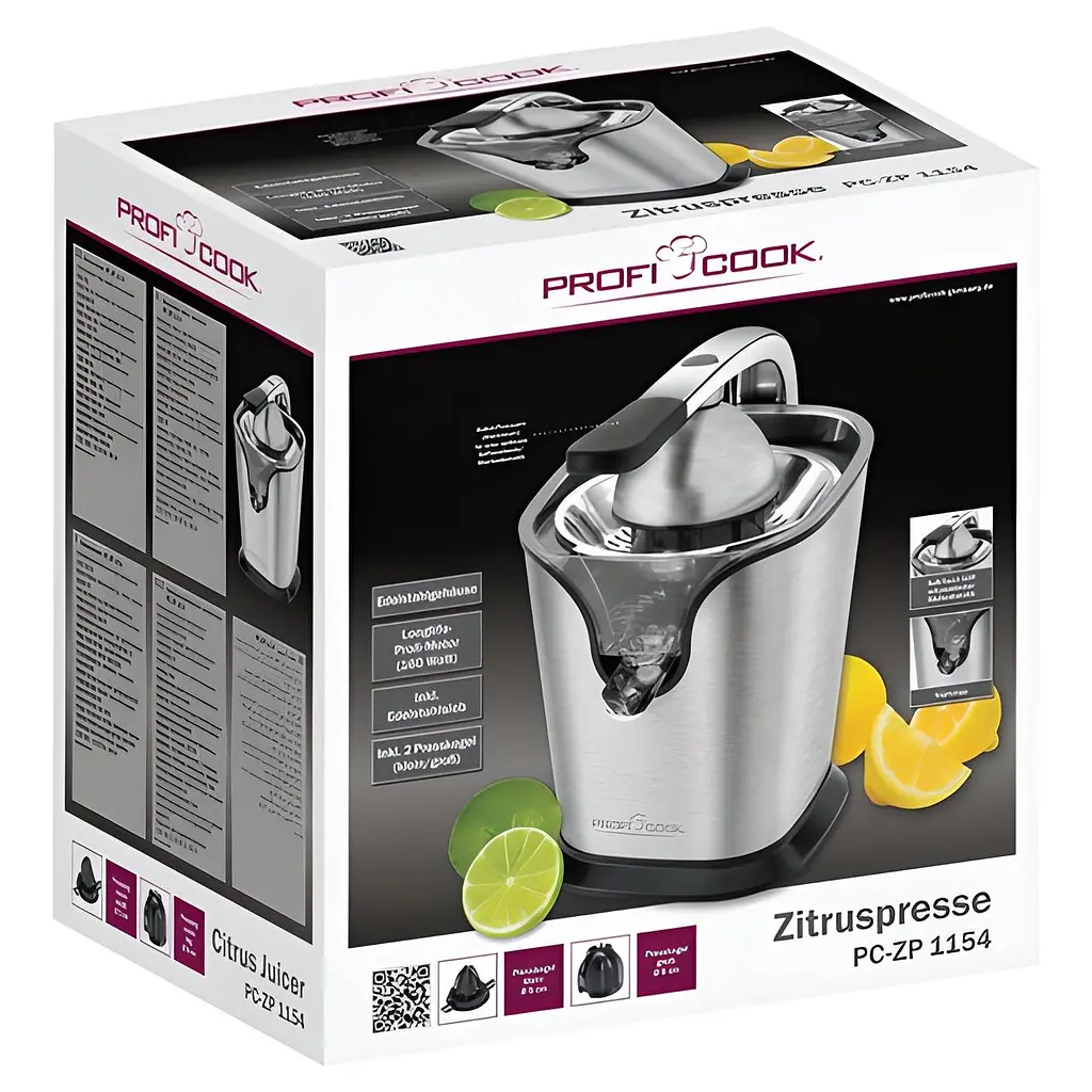 Соковитискач для цитрусових Profi Cook PC-ZP 1154 - фото 7