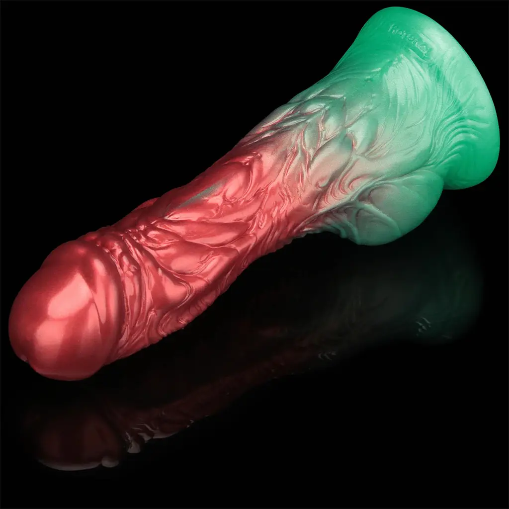 Фаллоимитатор Lovetoy Dual Density 8’’ 21 см (красный) - фото 7