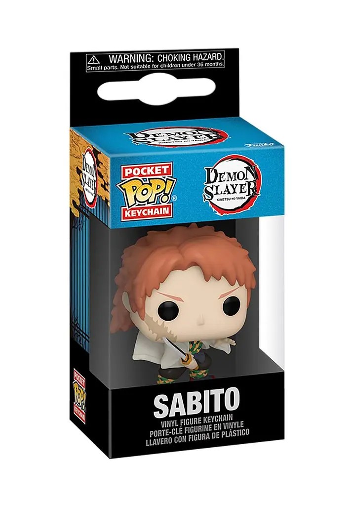 Фигурка-брелок Funko Pop Demon Slayer Sabito 4 см (DS S K1404) - фото 3