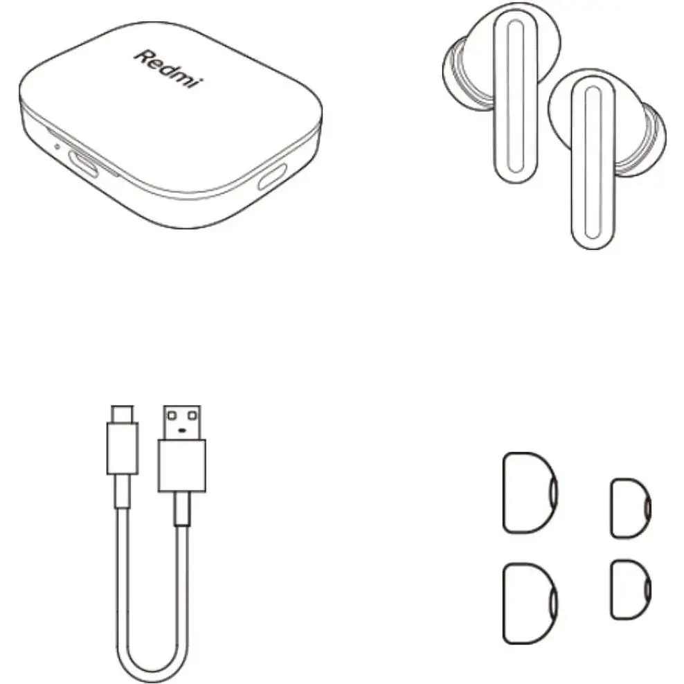 Бездротові навушники Xiaomi Redmi Buds 5 Black - фото 6