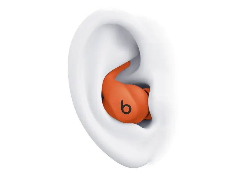 Навушники TWS Beats Power Fit — Wireless Fitness Earbuds with Secure Fit — Spark Orange (ME2M4) - фото 3