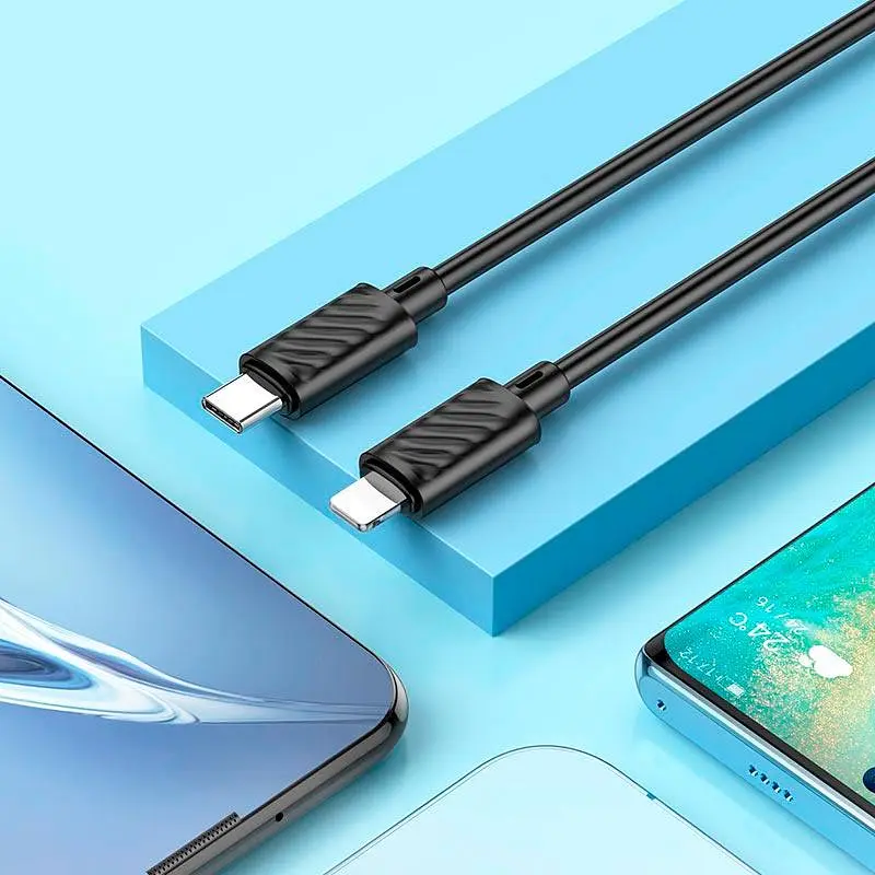Кабель HOCO Type-C для Lightning Gratified PD Charging Data Cable X88 | 1m, 20W | - фото 3