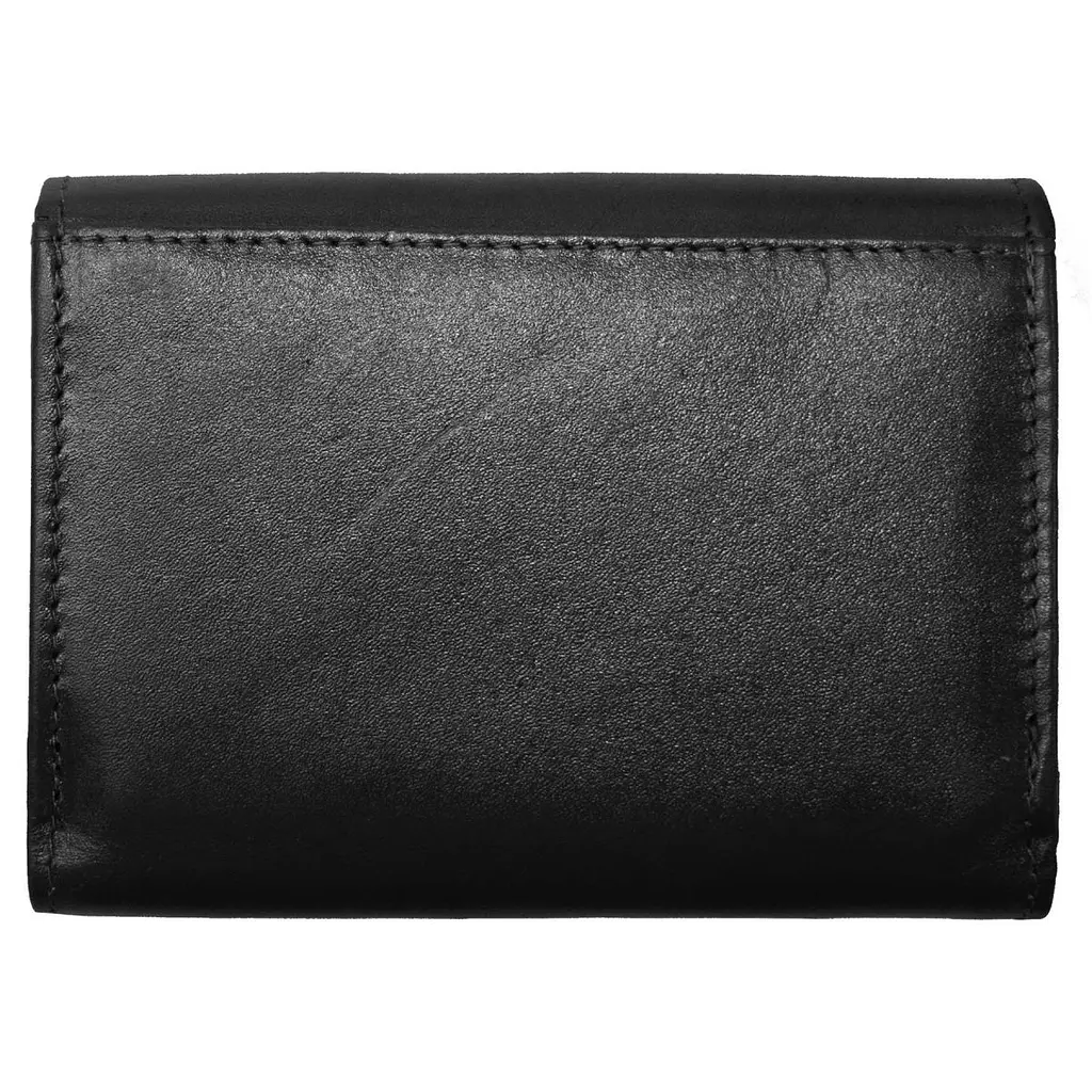 Гаманець жіночий шкіряний Semi Line RFID Black (P8272-0) - фото 5