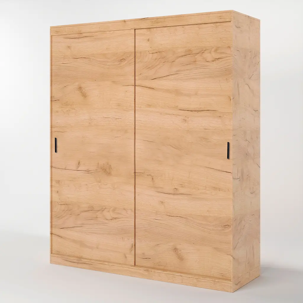 Шафа-купе дводверна Еверест Соната 1800 180х60х217 см Дуб Крафт Золотий (DTM-2670) - фото 2