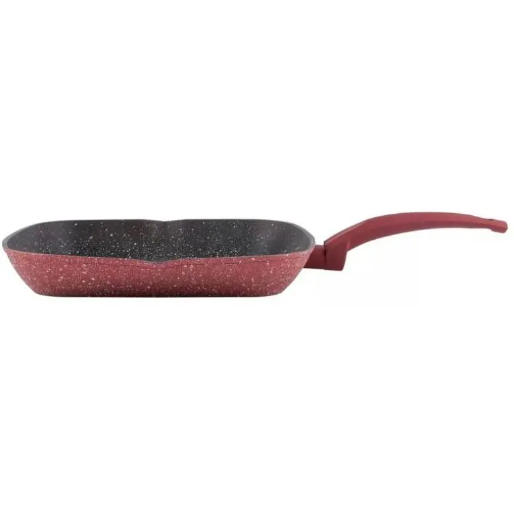 Сковорідка Гриль PR-2110-24 'CHERRY' LAVA-STONE 24x24 см, PEPPER
