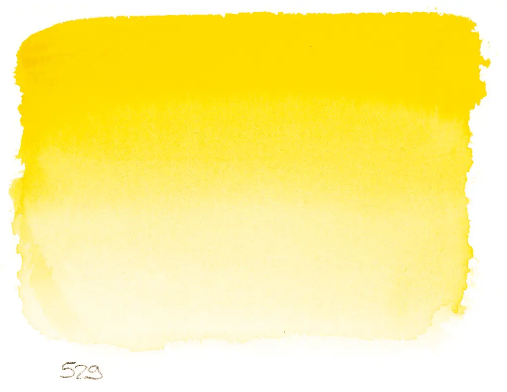 Акварельна фарба Sennelier, полукювета, S4, Кадмій жовтий світлий (Cadmium Yellow Light) - фото 2