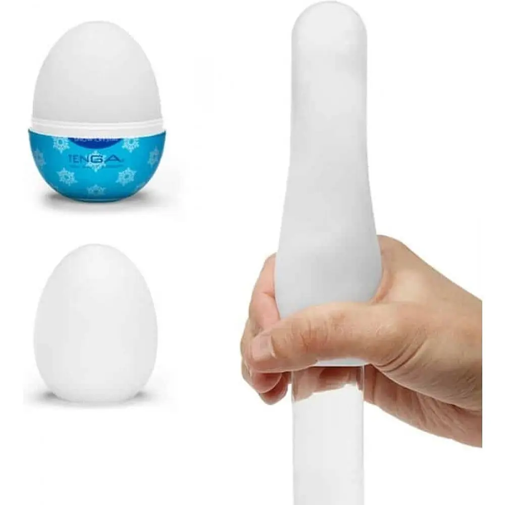 Мастурбатор-яйце Tenga Egg Snow Crystal - фото 3