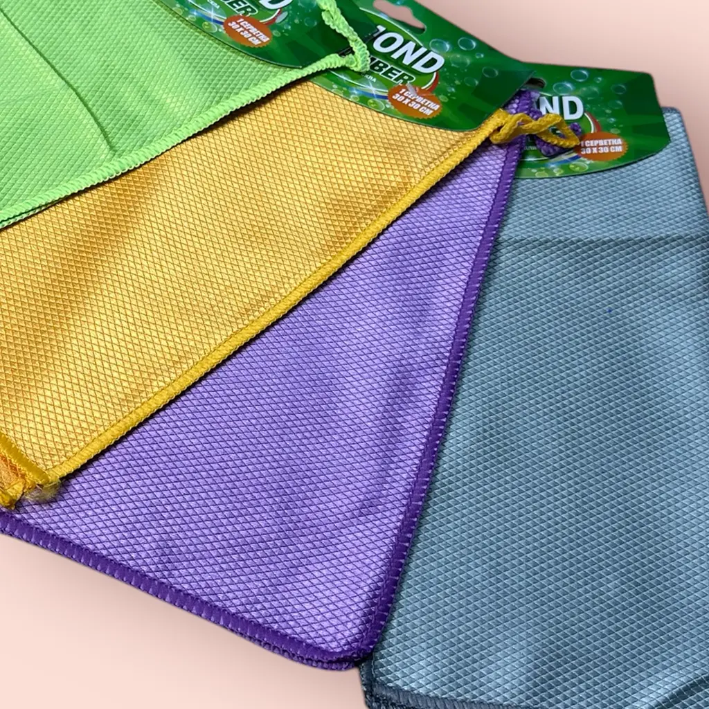 Набор кухонных полотенец LeLit Diamond 30х30 см 4 шт. (le2000000299983) - фото 2