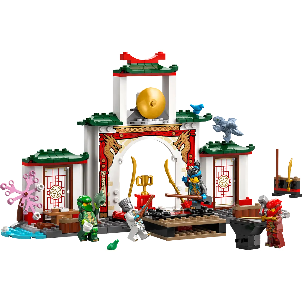 Конструктор LEGO Ninjago Храм ниндзя Спин-джитсу 158 деталей (71831) - фото 3