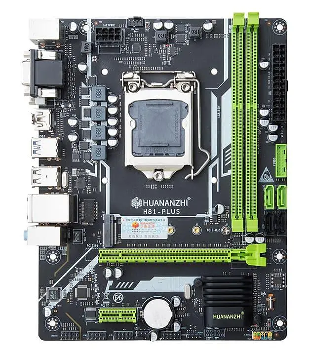Материнська плата HUANANZHI H81 PLUS (H81 PLUS)