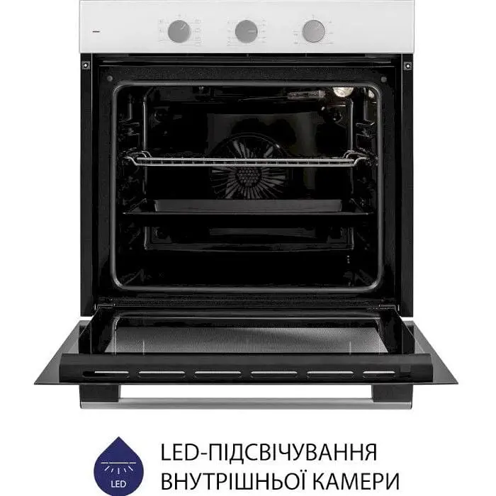 Духова шафа електрична Minola EO 675 WH - фото 6