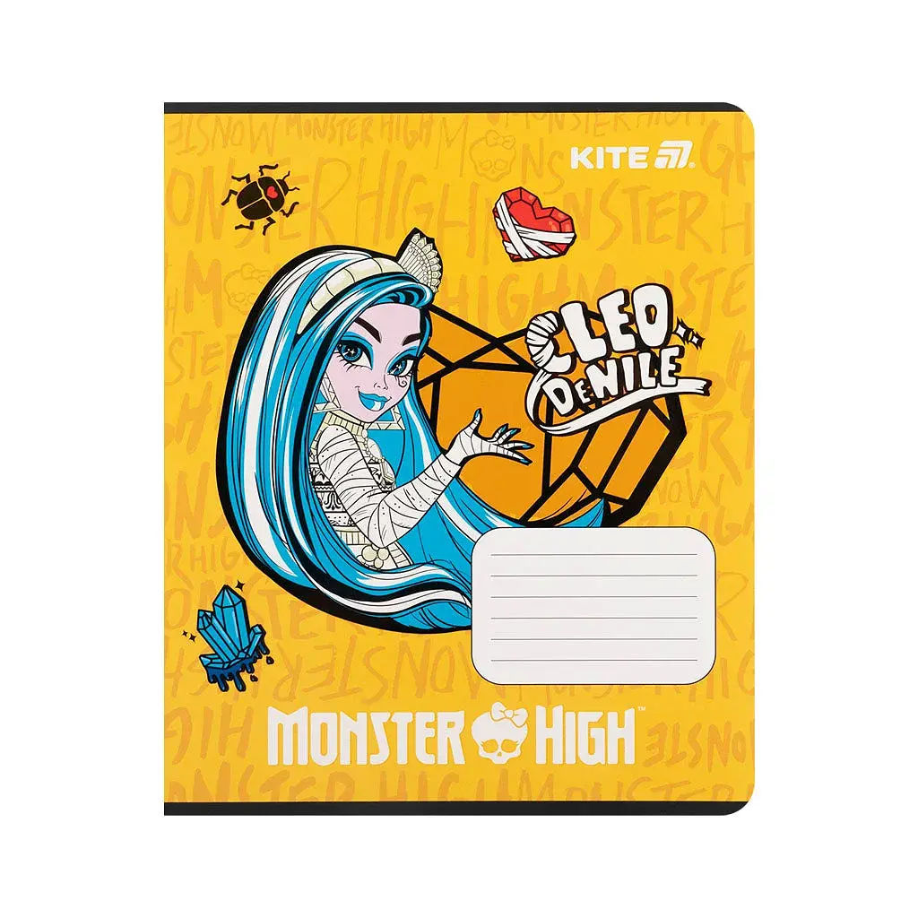 Зошит Kite Monster High, 12 аркушів, клітинка (MH25-232) - фото 7