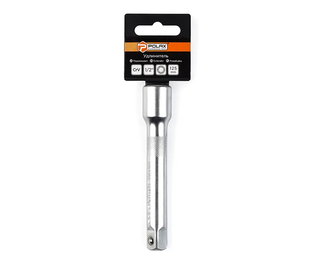 Подовжувач для торцевих головок Polax 125 мм, 1/2", CrV (25-079) - фото 2