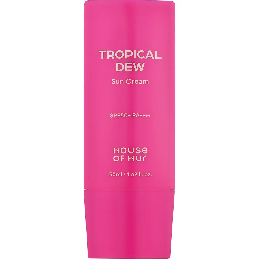 Сонцезахисний крем House of Hur Tropical Dew Sun Cream SPF50+ PA++++ для сяяння шкіри 50 мл - фото 2