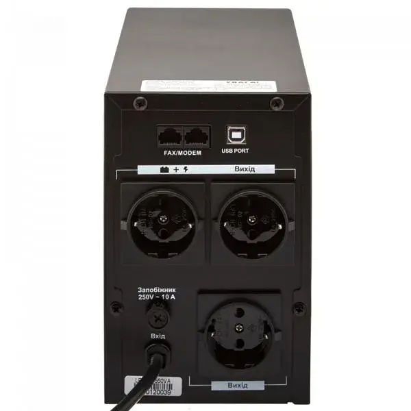 Джерело безперебійного живлення LogicPower LPM-U1250VA - фото 2