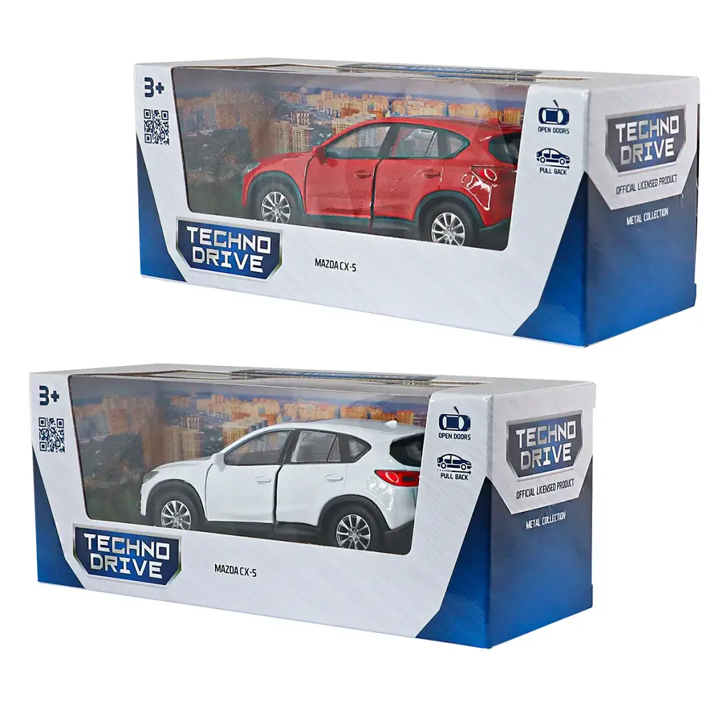 Автомодель – Mazda CX-5 (червоний, білий), в асортименті - фото 4