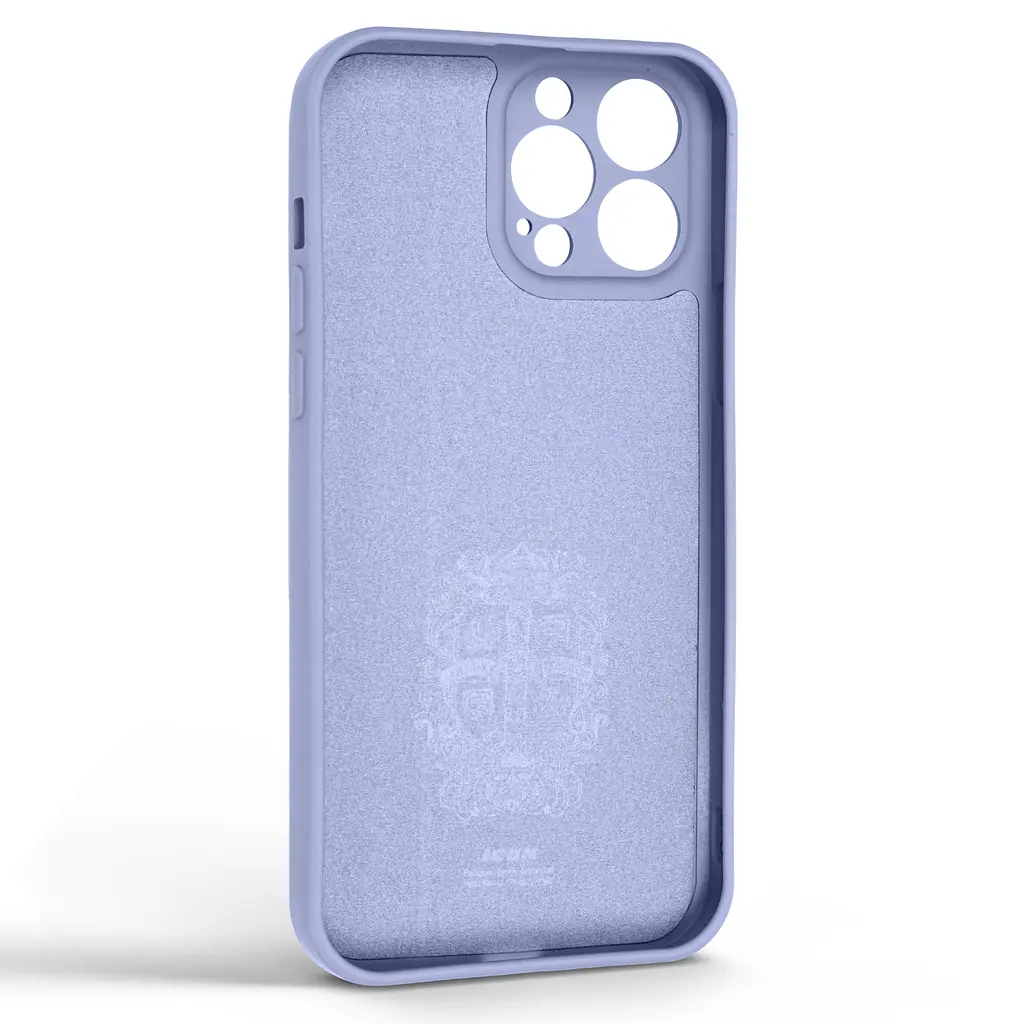 Силиконовый чехол для Apple iPhone 13 Pro Max, Icon Ring, фиолетовый, панель-накладка, с кольцом-подставкой на 360°, противоударный, возможность использования магнитных держателей, ArmorStandart (ARM68682) - фото 2