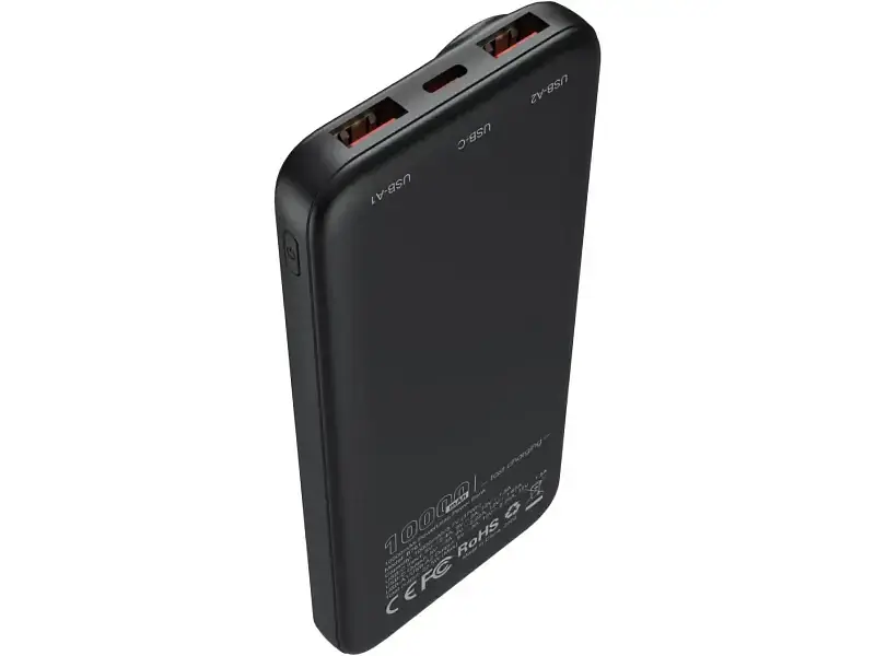 Зовнішній акумулятор (Power Bank) Choetech Power Bank 10000mAh 22.5W Black (M15-B791-ACBK-NG) - фото 3