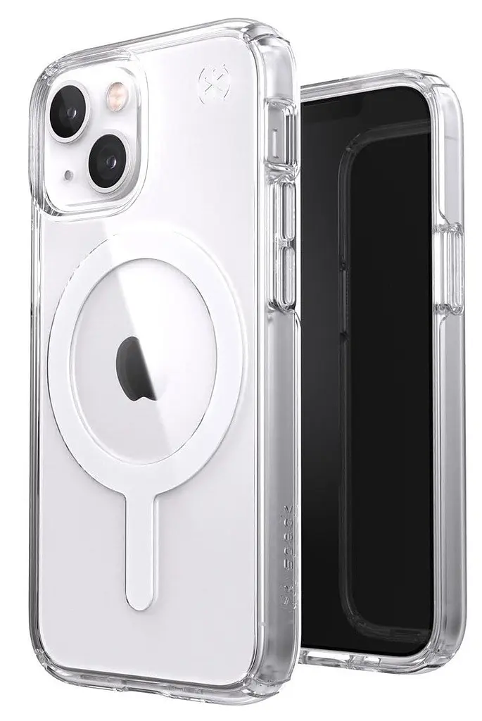 Чохол прозорий протиударний Speck Presidio Clear MagSafe для iPhone 13 Mini/12 Mini (5.4") - фото 7