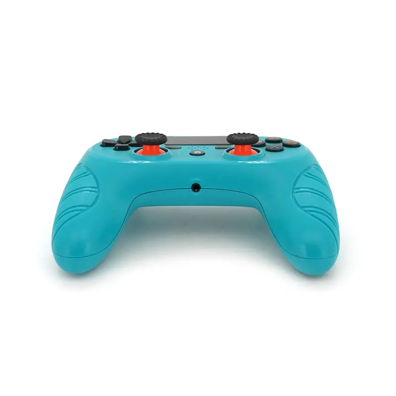 Беспроводной геймпад Brazzers S8-P для PS4 с вибрацией голубой - фото 2