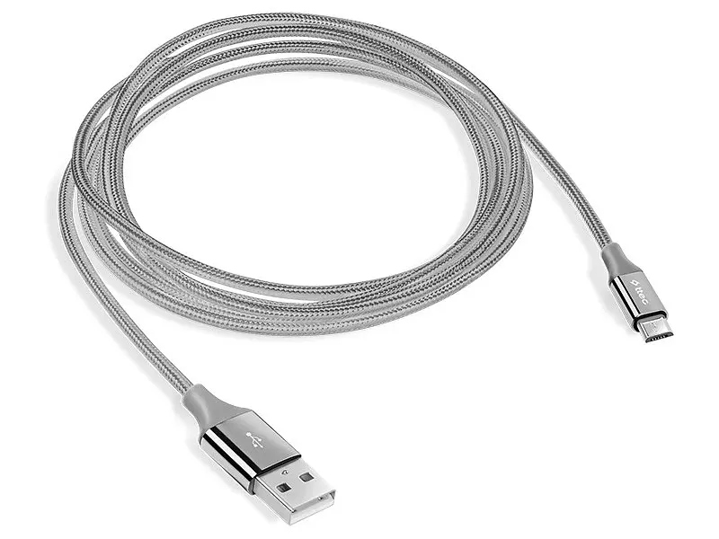 Кабель Ttec USB-microUSB AlumiCable 1.2m Space Gray (2DK11UG) - фото 4