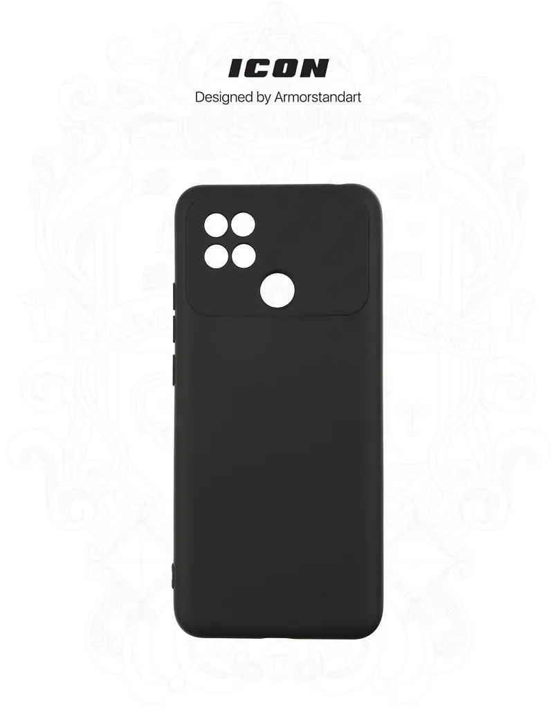 Чехол ArmorStandart ICON для Xiaomi Poco C40 Camera cover Black (ARM62672) - фото 3