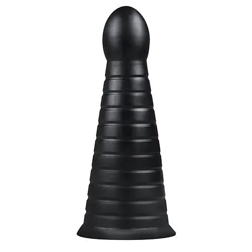 Анальна пробка Buttr Devil Dog Butt Plug 25.9 см (чорний) - фото 2
