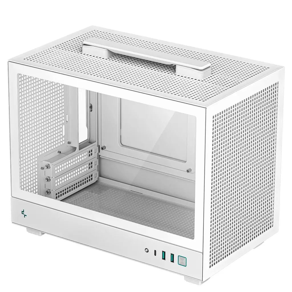 Корпус DeepCool CH160 Білий (R-CH160-WHNGI0-G-1) без БЖ