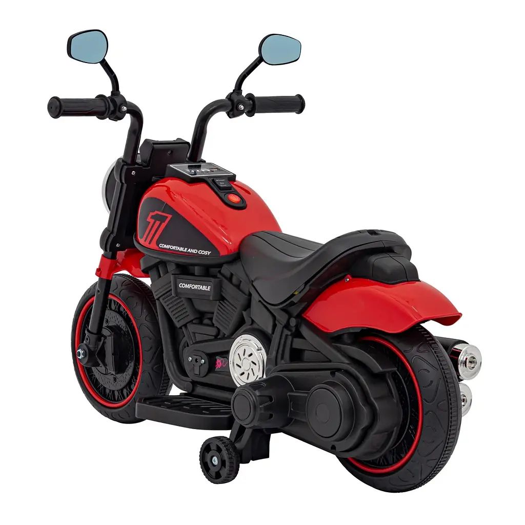 ЕлектромотоциклRamiz Chopper Faster 6, чорно-рожевий (PA.AHL008.ROZ) - фото 15