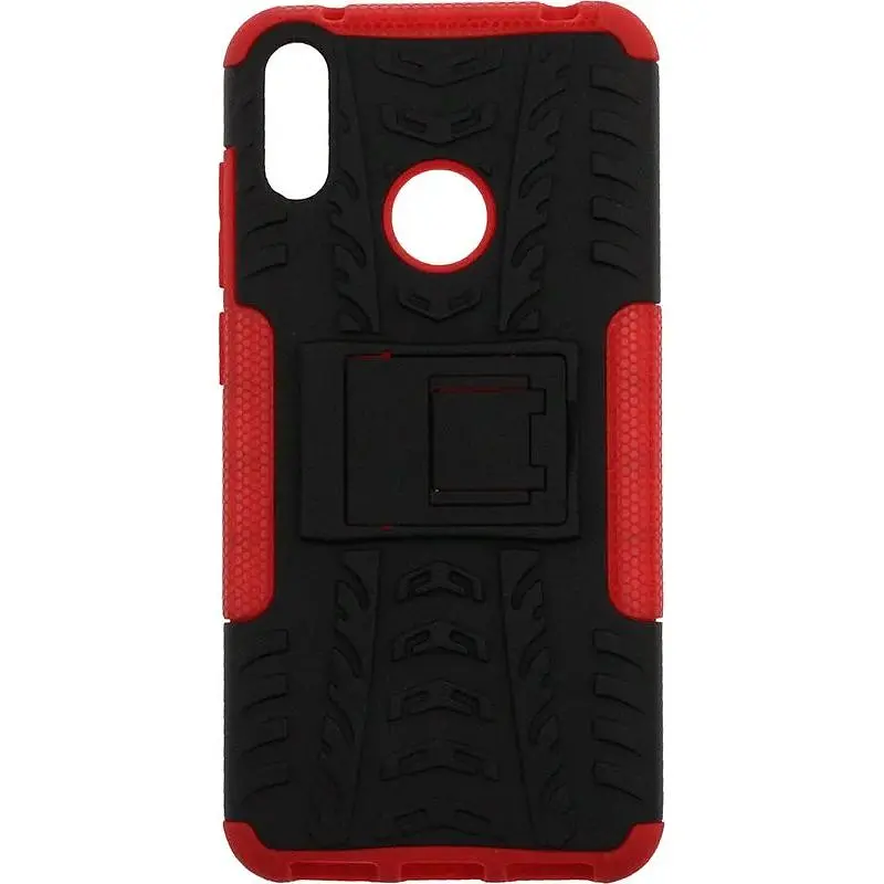 Чехол-накладка Toto Dazzle Kickstand 2 in 1 Case HuAwei Y7 Pro 2019/Enjoy 9 Red - фото 4