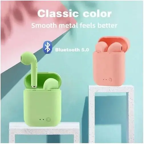 Бездротові навушники Hoco Gioio Mini-2 (i7mini) Bluetooth зелені - фото 9