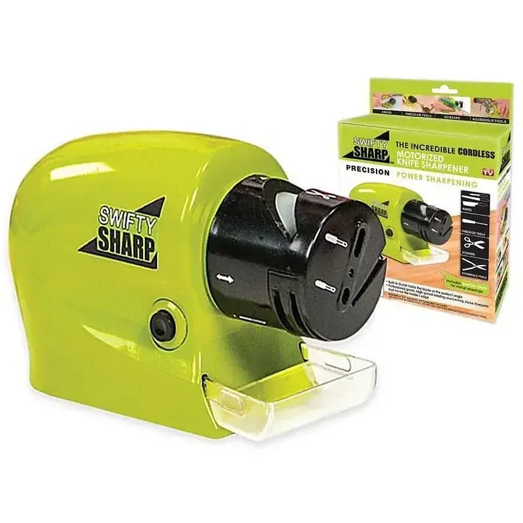 Точилка Sharp Swifty WJ24 для ножей и ножниц электрическая Green (do060) - фото 5