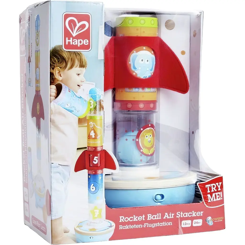 Ігровий набір Hape Ракета з м'ячиками (E0387) - фото 9