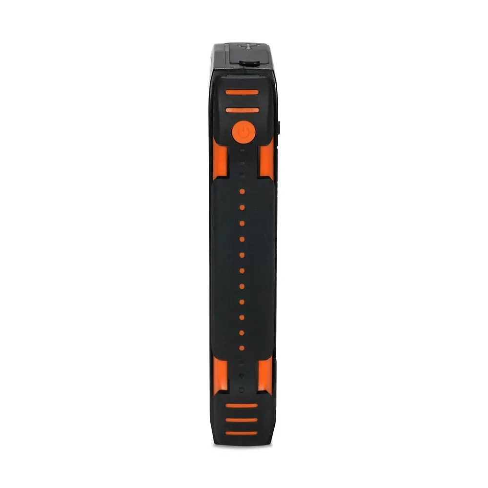 Повербанк з сонячною панеллю 30000mAh Power Bank Kraft TPB-1830SLP Orange 18W QC2.0 LED-ліхтар (43-00040) - фото 3
