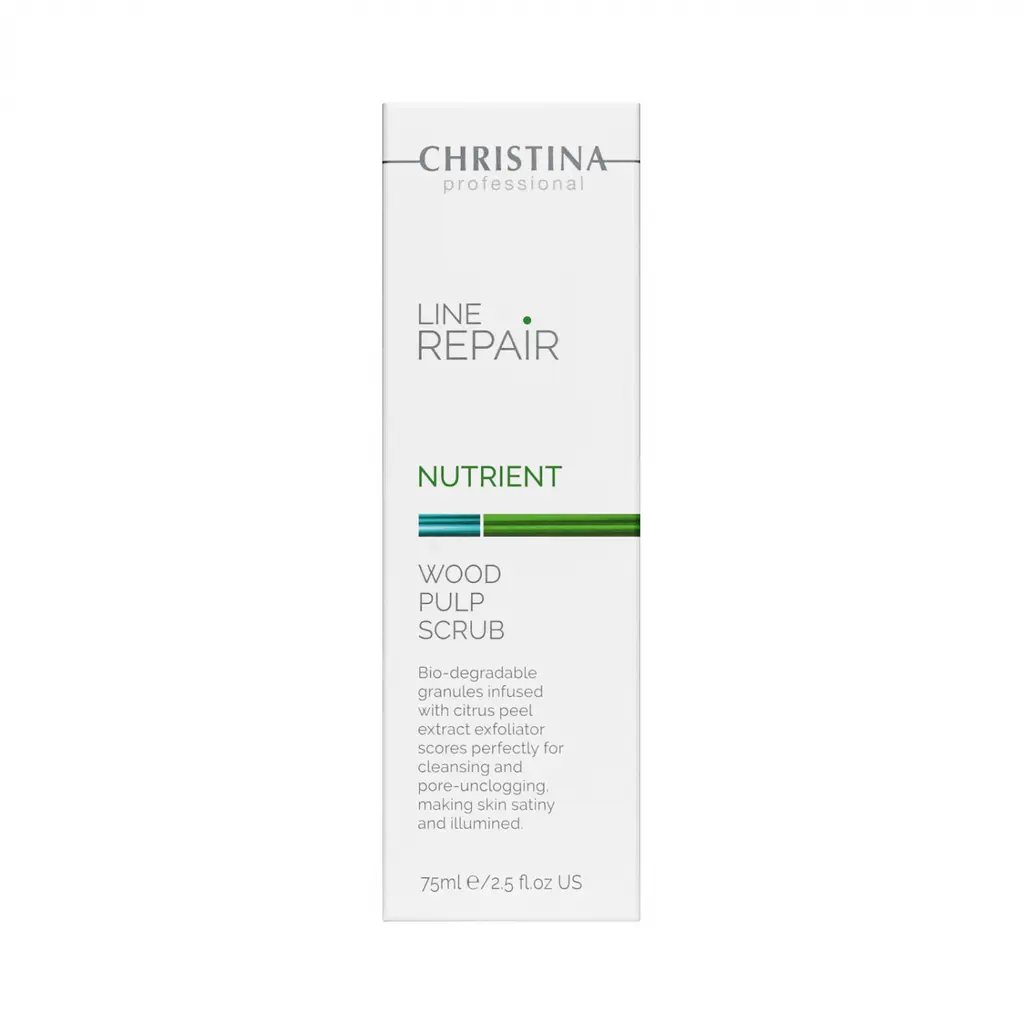 Скраб для обличчя Christina Line Repair Nutrient Wood Pulp Scrub 75 мл - фото 3