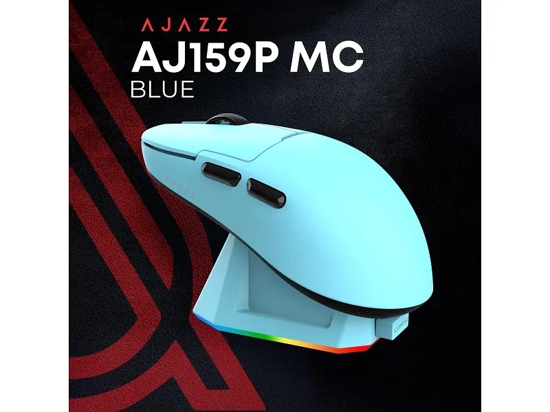 Миша Ajazz AJ159P MC Blue (AJ159P-MC-Blue) - фото 8