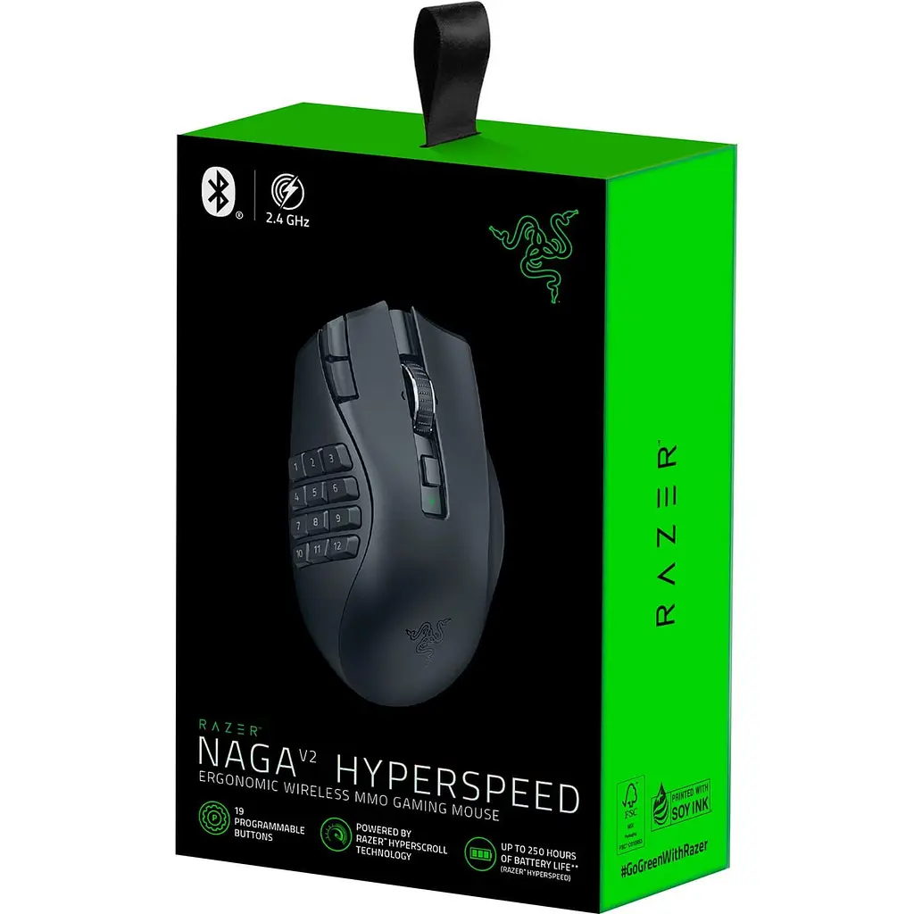 Бездротова миша Razer Naga V2 HyperSpeed Wireless Black (RZ01-03600100-R3G1) - фото 7